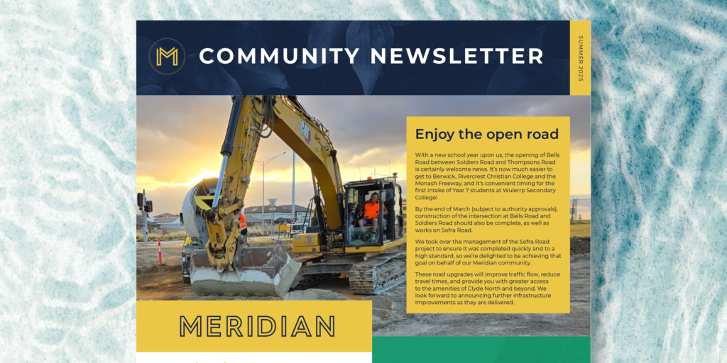 Meridian Summer Newsletter